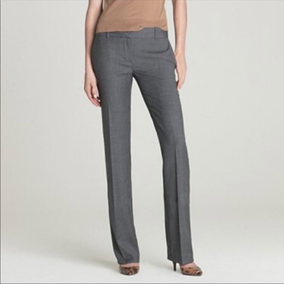 J. Crew Pants - J. CREW Gray Super 120’s City Fit Wool Trousers